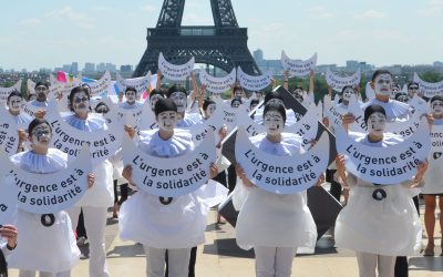 600 Pierrots au Trocadéro : mardi 24 juin 2014